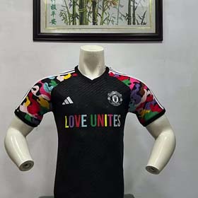 24 25 Adidas Manchester United training suit men's jersey casual sports football uniform(21 styles)-1897