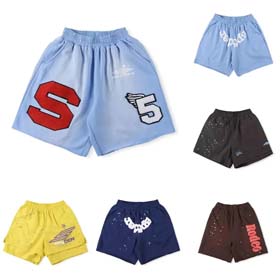 Sp5der 555555 men's and women's sports casual shorts -2465